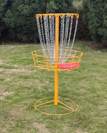 Powder coated basket